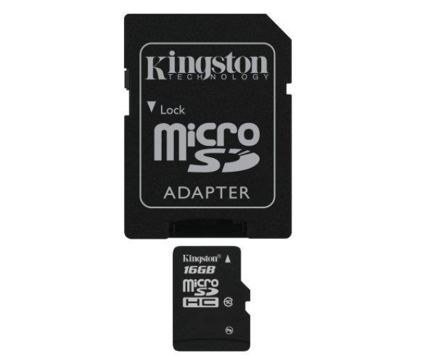Kingston 16GB microSDHC Class10 +adapter SDHC - 53777 - zdjęcie 2